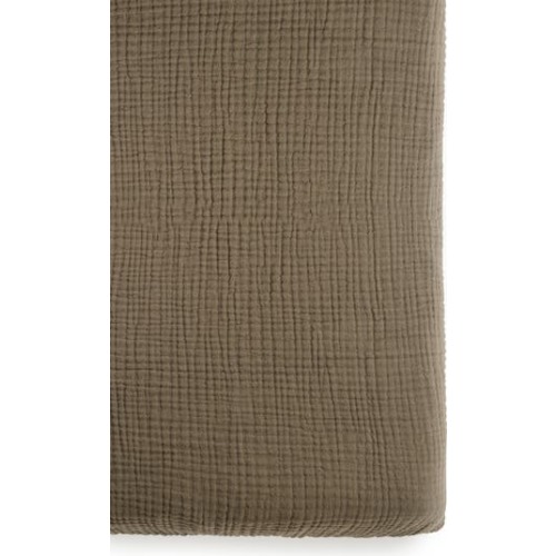 Organic Cotton Muslin Crib Sheet