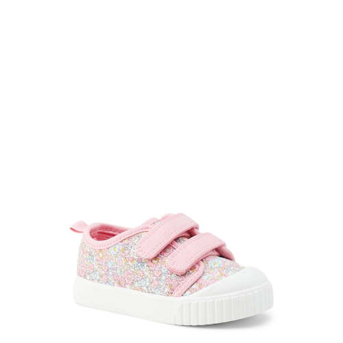 Wonder Nation Baby & Toddler Kids Two-Strap Bump Toe Sneakers