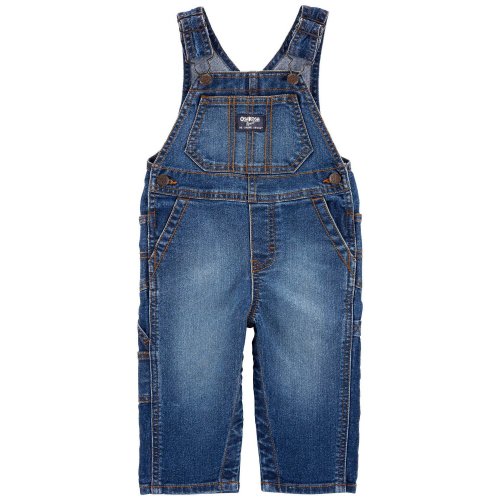 Baby Stretch Denim Classic Overalls - OshKosh | Carter's