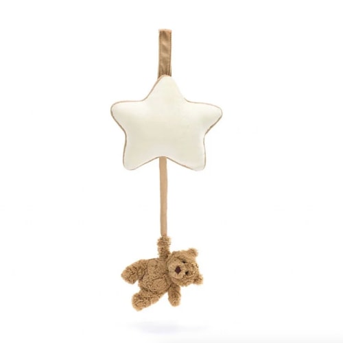 Bartholomew Bear Musical Pull Stroller Toy