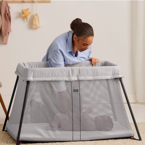 BabyBjörn Travel Crib Light | Silver