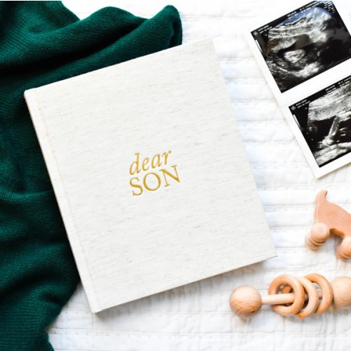 Duncan & Stone Dear Son Prompted Prayer Journal & Childhood Keepsake Book – Duncan & Stone Paper Co.