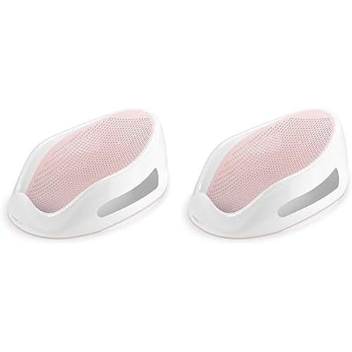 Angelcare Baby Bath Support (Pink) | Ideal for Babies Less Than 6 Months Old (Pack of 2)