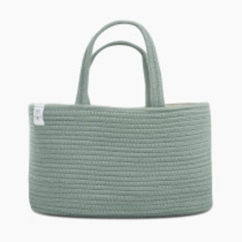 Natemia Rope Diaper Caddy Organizer - Lily Pad