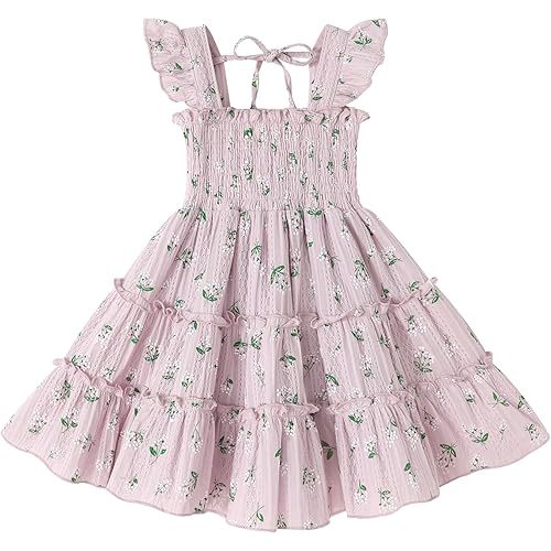 YOUNGER TREE Ruffle Sundress (18-24M)