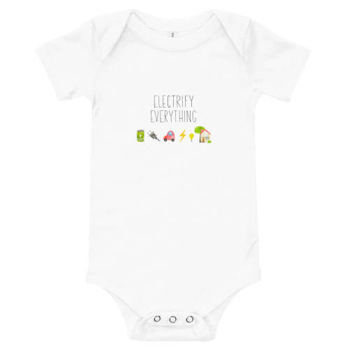 Electrify Everything Baby Onesie