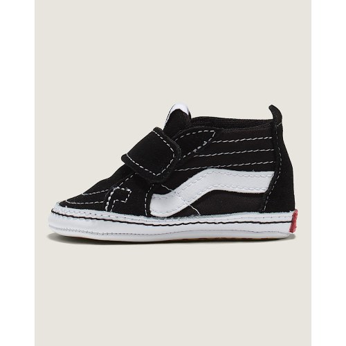 Vans | Infant Sk8-Hi Crib Black/True White Shoes