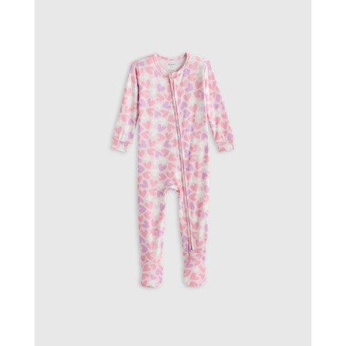 Bamboo Footie Pajama - Baby in Banana Cream