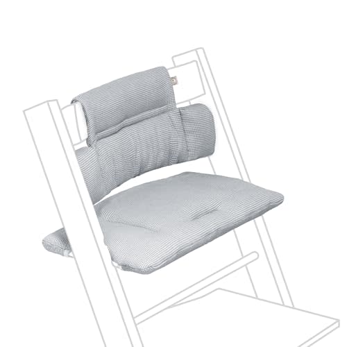 Stokke Tripp Trapp Classic Cushion 2, Nordic Blue - Pair with Tripp Trapp Chair or High Chair for Support & Comfort - Machine Washable
