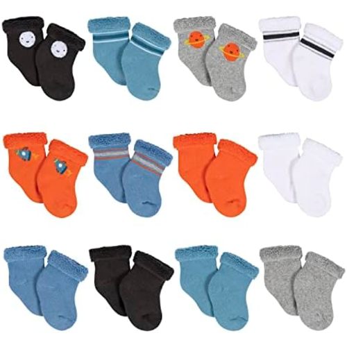 Gerber Baby 12-pair Sock Bundle