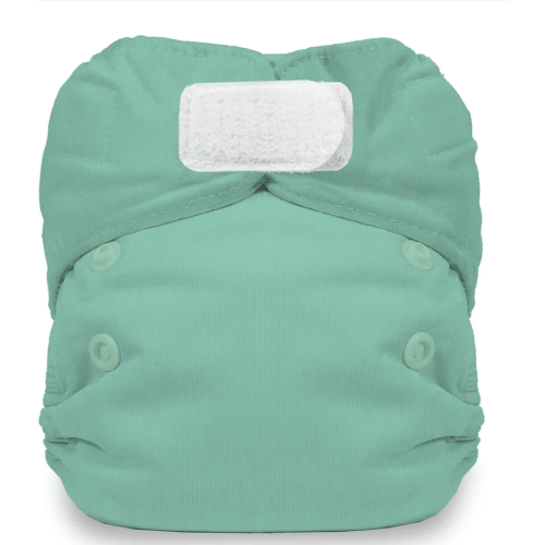 Natural Newborn All in One- Hook & Loop- Opal