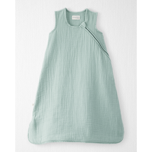 Baby Organic Cotton Gauze Wearable Blanket in Green - Little Planet | Carter's