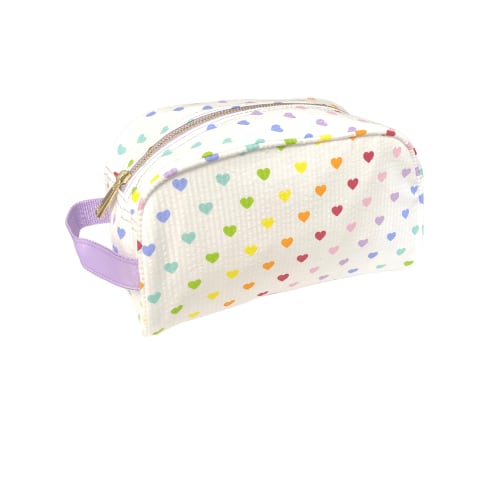 Tiny Hearts Seersucker Traveler | Twinkle Twinkle Little One