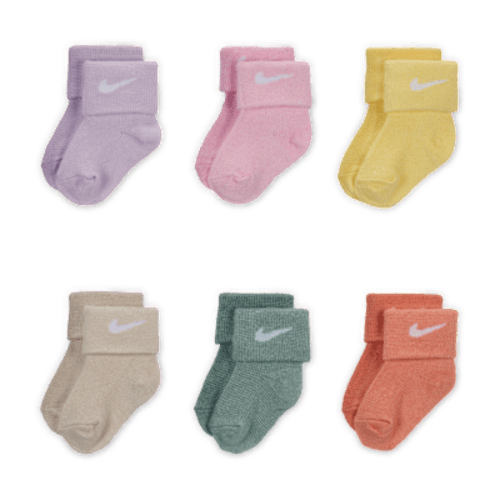 Nike Baby Waffle Knit Socks (6 Pairs)