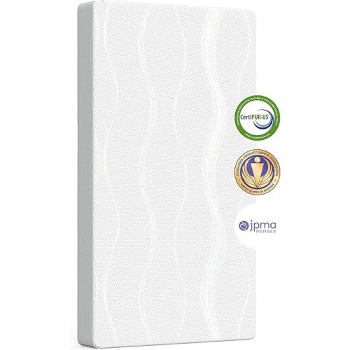 Child Craft Dream Catcher Infant Crib Mattress and Toddler Mattress, Waterproof and Machine Washable Cover with Non-Toxic Fire Barrier, CertiPUR-US Certified (5" Thick)