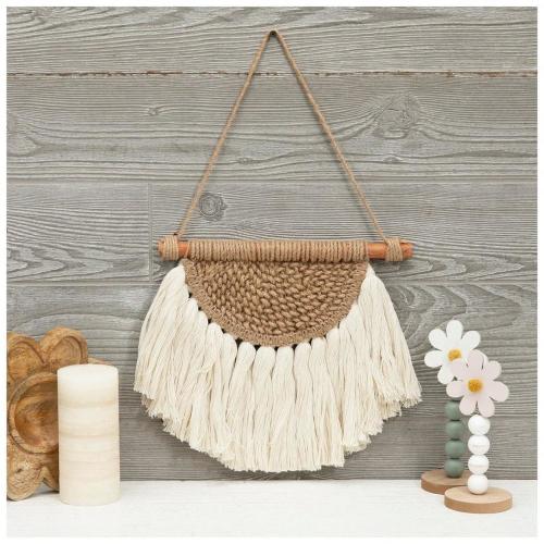 Semi-Circle Macrame Wall Decor