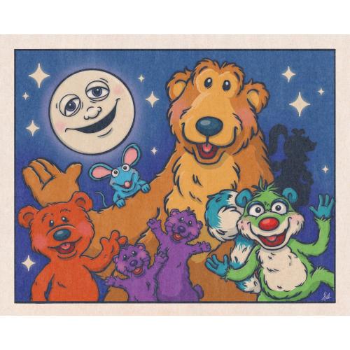 Welcome to The Big Blue House - Television Inspired Art Print