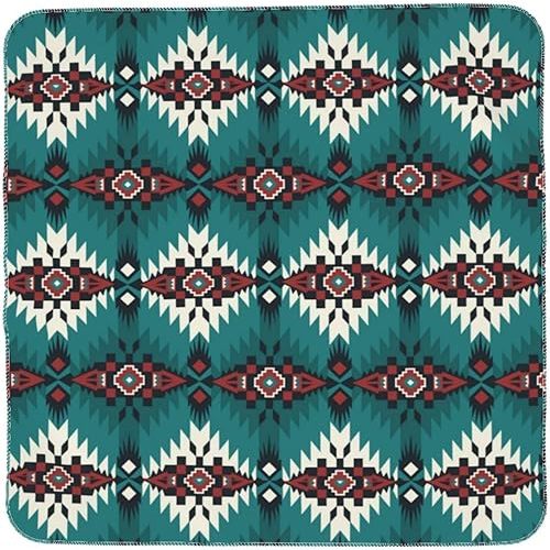 Aztec Western Native Southwest Baby Swaddle Blanket Newborn Baby Swaddling Blanket Cover Throw Wrap Blankets Soft Breathable for Unisex Baby Infant Toddler