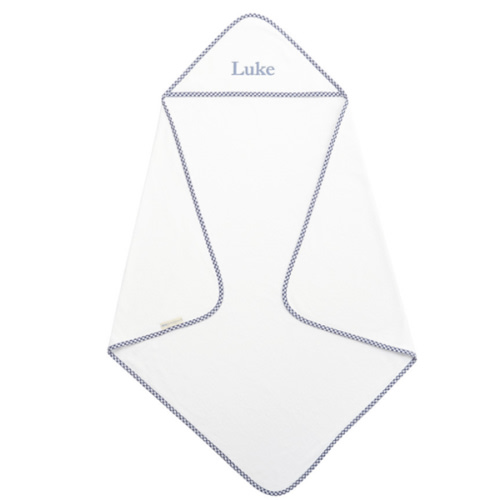 Gingham Baby Hooded Towels | Pottery Barn Kids