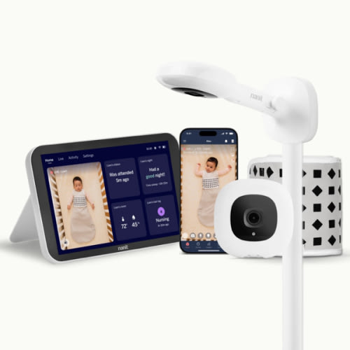 Smart Baby Monitor System + 8” Display + Floor Stand