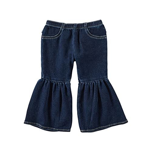 Wrangler Lacey Baby Girl and Toddler Ruffle Leg Flare Jeans 112321494