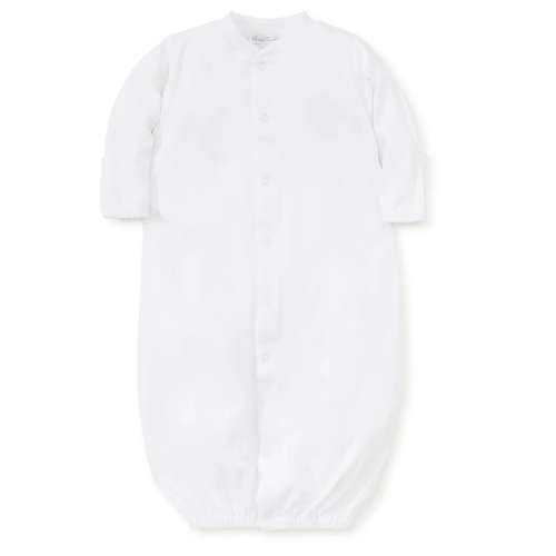 White Kissy Basics Convertible Gown