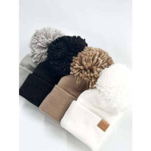 SHORE BABY The Newborn Beanie — Mocha (COLLECTIVE) – Little Mango / Style for Kids