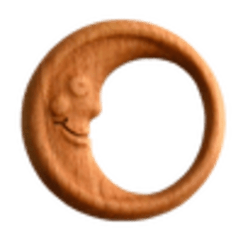 moon teething ring