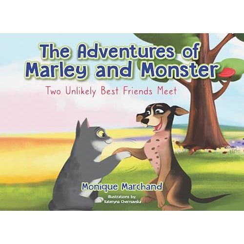 The Adventures of Marley and Monster: Two Unlikely Best Friends Meet Paperback – Large Print, December 1, 2022