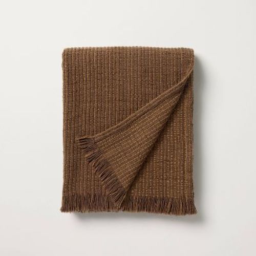 Textured Stripe Chunky Throw Blanket - Hearth & Hand™ with Magnolia