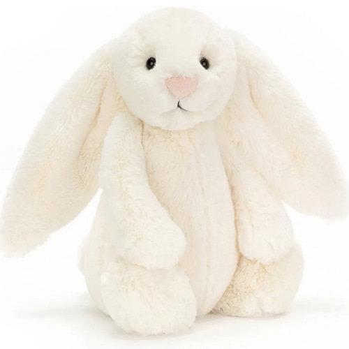 Jellycat ® White Bunny Kids Stuffed Animal