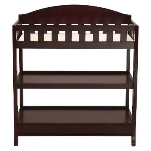 Delta Children® Infant Changing Table with Pad, Color: Espresso Cherry