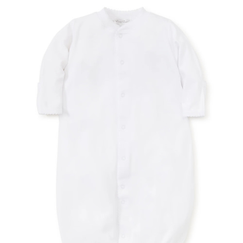 White Kissy Basics Convertible Gown