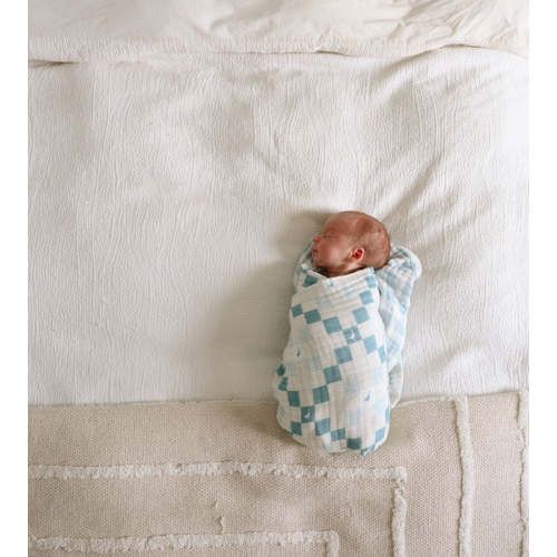 Grandma's Goose QUILTED 6 Layer Gauze Blanket