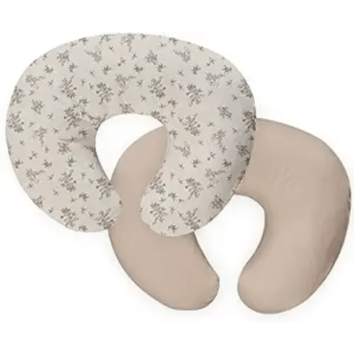 Nursing Pillow Cover,2-Pack Removable Cover for Breastfeeding Pillows,Ultra-Soft Baby Nursing Pillow, Fits Newborn Feeding Pillow 22.5in*18in Polyester（Rosebuds and Vines）…