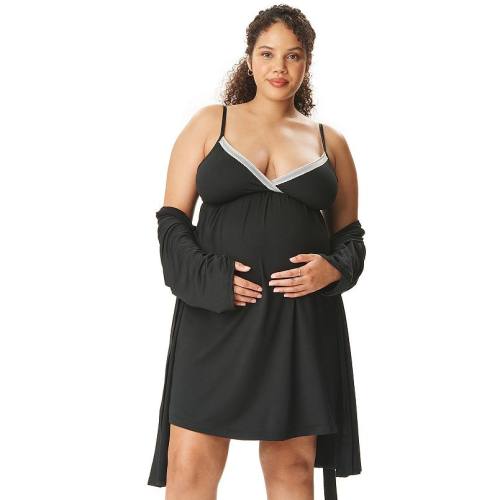 Maternity Motherhood® Robe & Chemise Set
