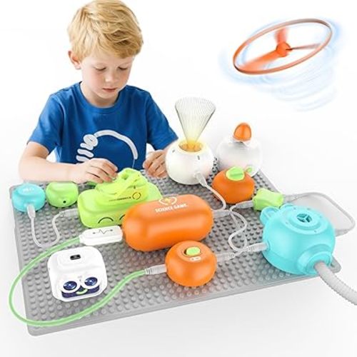 Science Kits for Kids - STEM Kits for Kid, Electronics Exploration Kit, Over 320 Projects, 16 Circuit Parts, STEM Toy Educational Gifts for Kids Boys Girls Ages 3 4 5 6 7 8 9 10 11 12