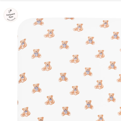 Crib Sheet in Teddy Bear