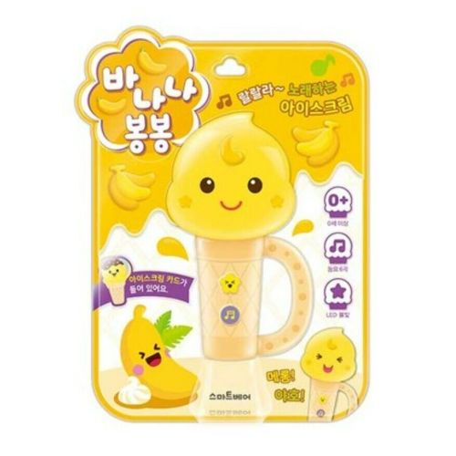 Smart Bear Banana Bongbong Korean Song Baby Sensory Sound Melody Bongbong Infant