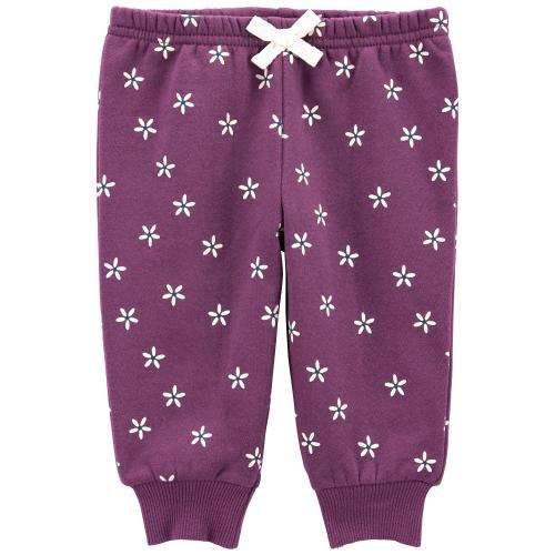 Baby Floral Fleece Joggers