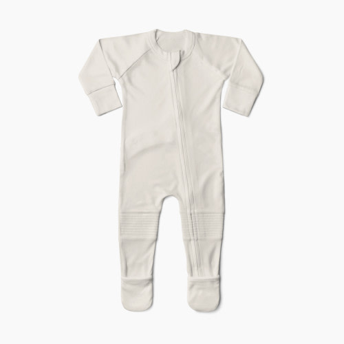 Goumi Kids Organic Sleep and Play Footie - Cloud, 6-12 M