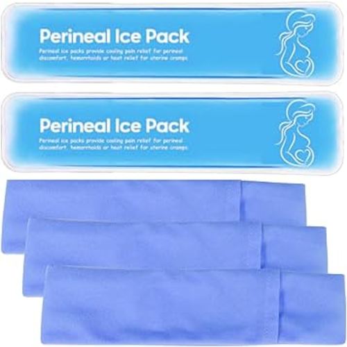 Reusable Perineal Cooling Pad for Postpartum and Hemorrhoid Pain Relief,Instant Perineal Cold Pack,Vaginial Ice Pack for Pain Relief (Color-Blue)