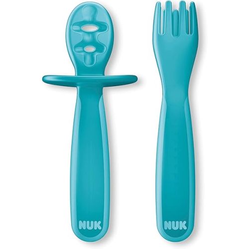 NUK Pretensil Dipper Spoon and Fork
