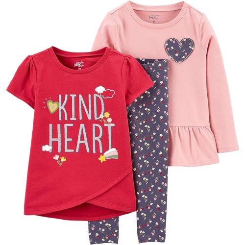 Simple Joys by Carter's baby-girls 3-piece Playwear Set