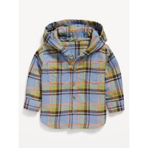 Plaid Hooded Shacket for Baby | Old Navy