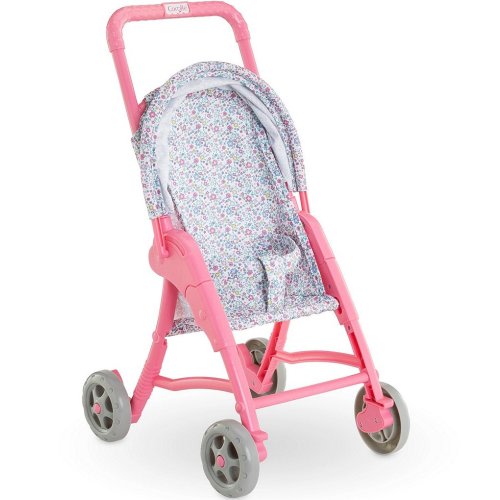 Corolle Dolls Floral Print Stroller for 12#double; Baby Doll