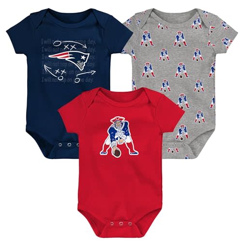 Outerstuff Newborn & Infant NFL Team Starter 3-Pack Bodysuit Set