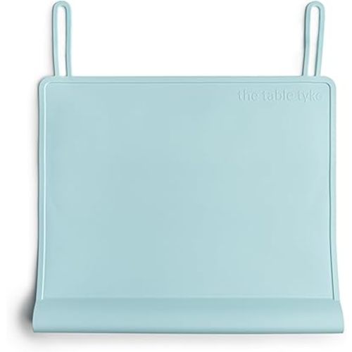 100% Silicone Placemat with Teething Edge Bumper/Spill Stopper | Dishwasher Safe, Travel Ready Non-Slip Suction Activity Mat for Infants, Babies, Toddlers, Children, Kids