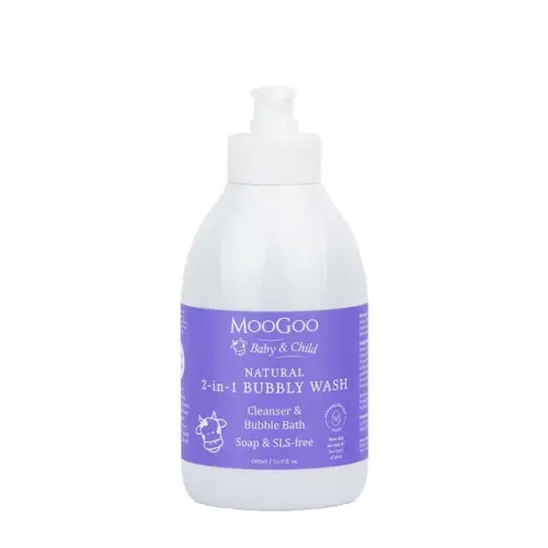 Moogoo Baby 2-in-1 Bubbly Wash 500 ml | Baby Bunting AU