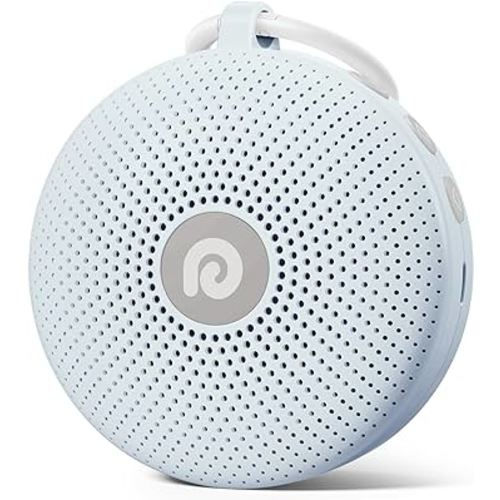 Dreamegg White Noise Machine - Portable Sound Machine for Baby Adult, Features Powerful Battery, 21 Soothing Sound, Noise Canceling for Office & Sleeping, Sound Therapy for Home, Travel(2Light Blue)